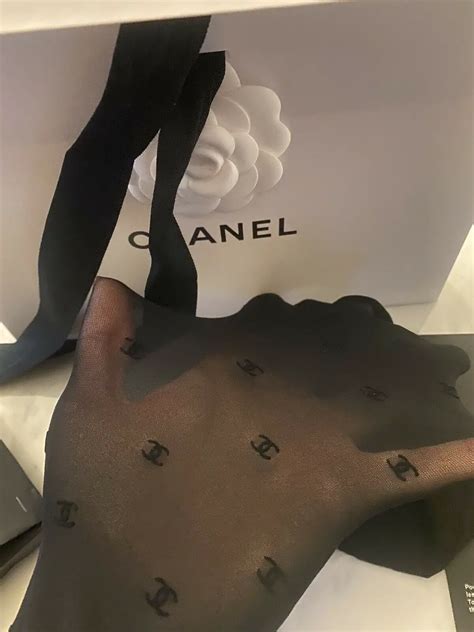 chanel strumpfhose|chanel hosiery.